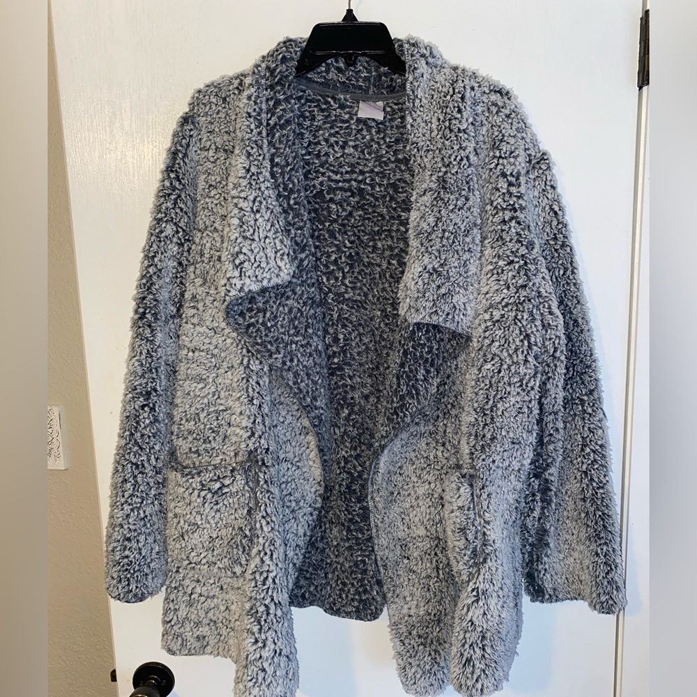 Fluffy sweater warm and soft